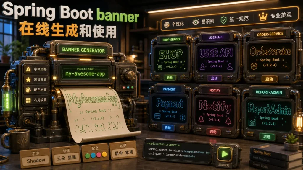 Spring Boot banner 在线生成和使用