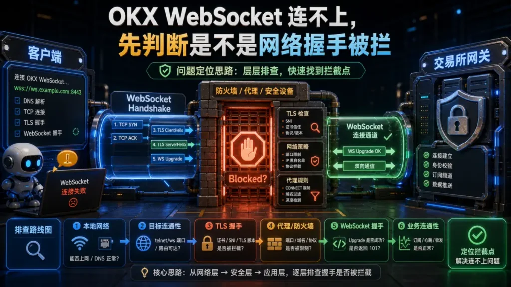 OKX WebSocket 连不上，先判断是不是网络握手被拦