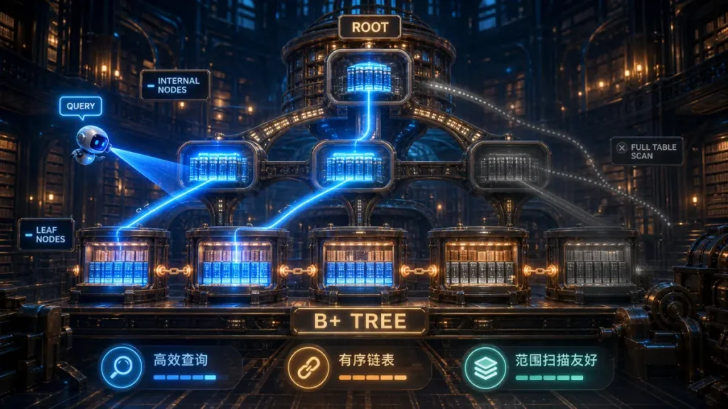 数据库索引的原理，先抓住这三个点
