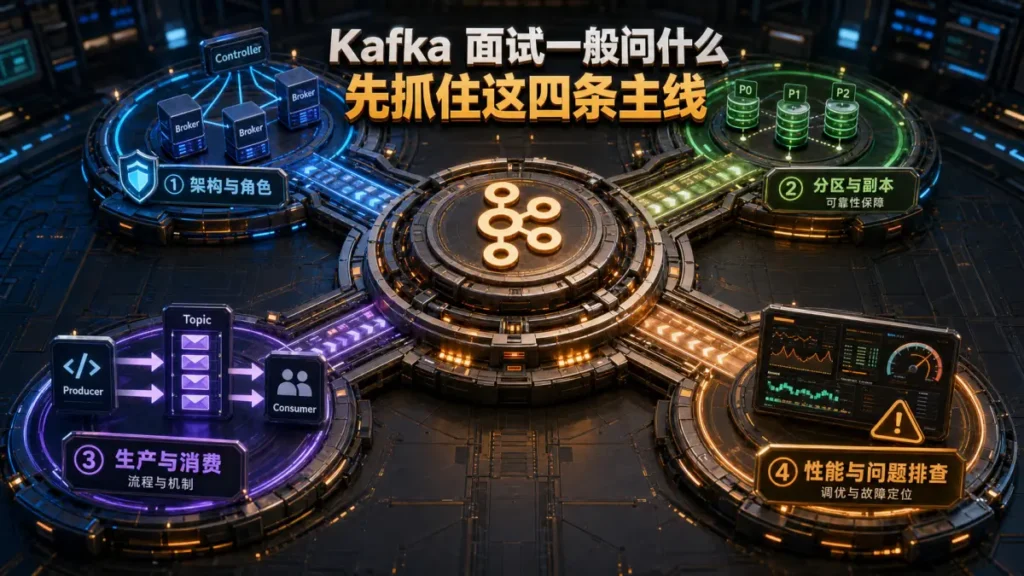 Kafka 面试一般问什么，先抓住这四条主线