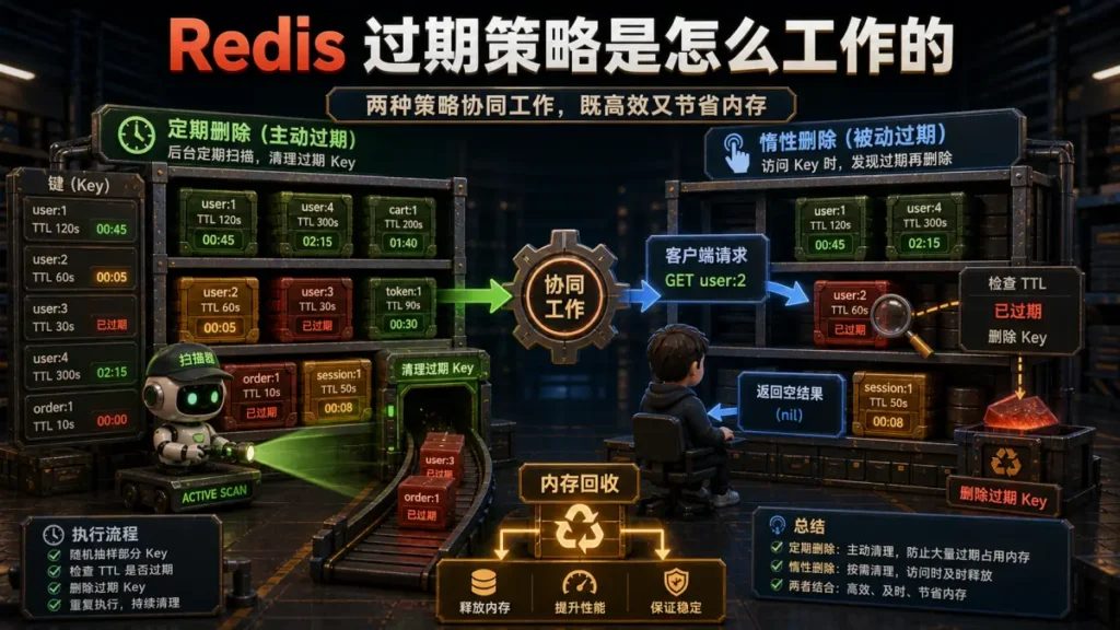 Redis 过期策略是怎么工作的