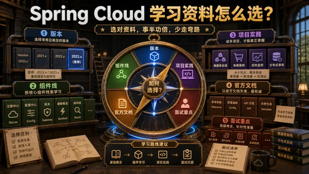Spring Cloud 学习资料怎么选