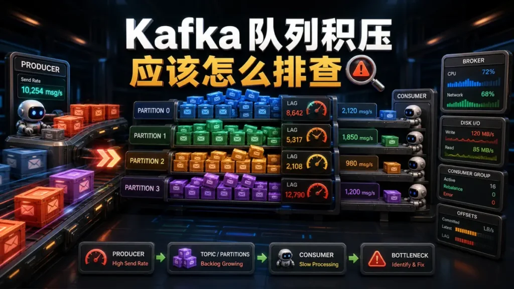Kafka 队列积压应该怎么排查