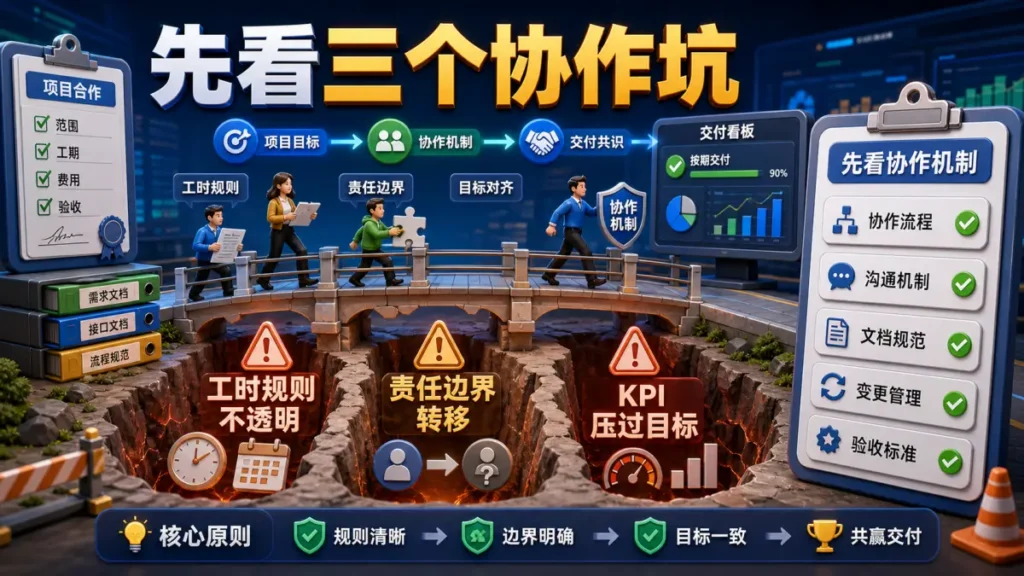 做外包项目时，最容易踩的三个协作坑