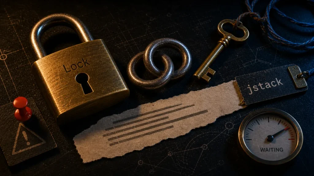 Java 并发基础怎么抓重点：synchronized、volatile、Lock、死锁和 jstack