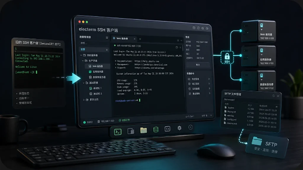 electerm：我用来替代 SecureCRT 的现代 SSH 客户端
