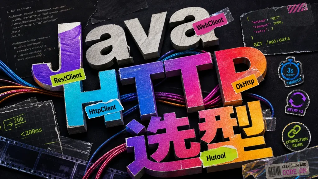 Java HTTP 客户端怎么选：RestTemplate、RestClient、WebClient、OkHttp 和 Hutool