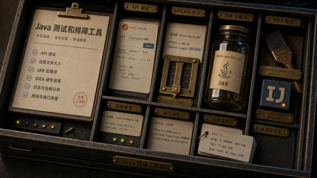 Java 测试和排障工具怎么用：从接口调试到 JAR 反编译