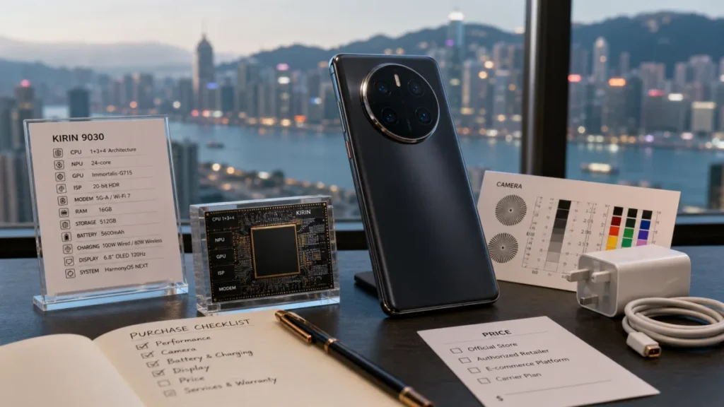 华为 Mate 80 Pro 香港发表：Kirin 9030 规格解析与购买指南