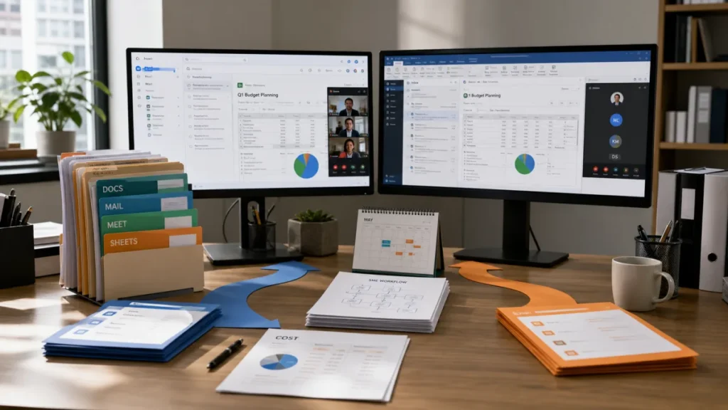 Google Workspace vs Microsoft 365 2026：香港中小企点拣？