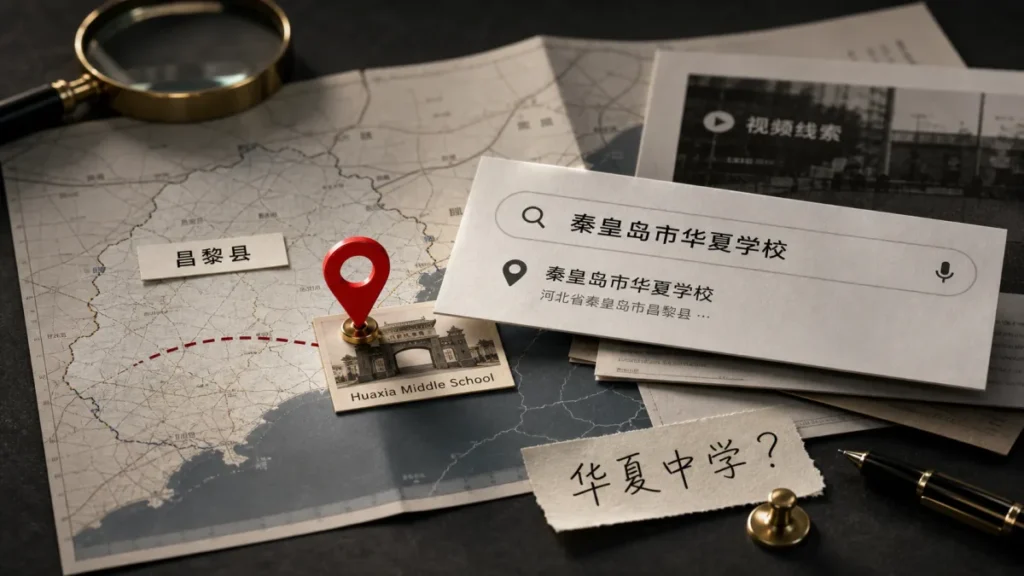 昌黎华夏中学在哪里？地图上更像是“秦皇岛市华夏学校”
